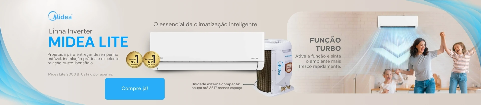 Linha Lite Midea