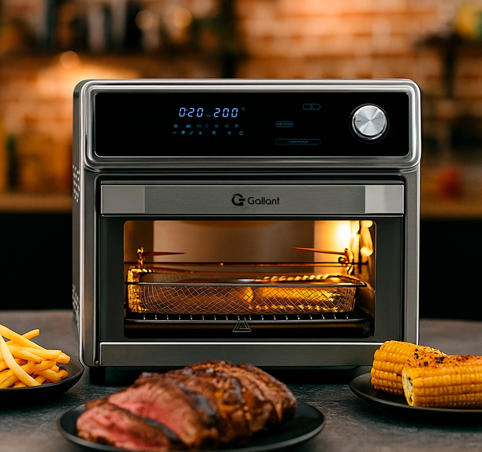 Forno e Fryer Gallant Digital Rotisserie 25L